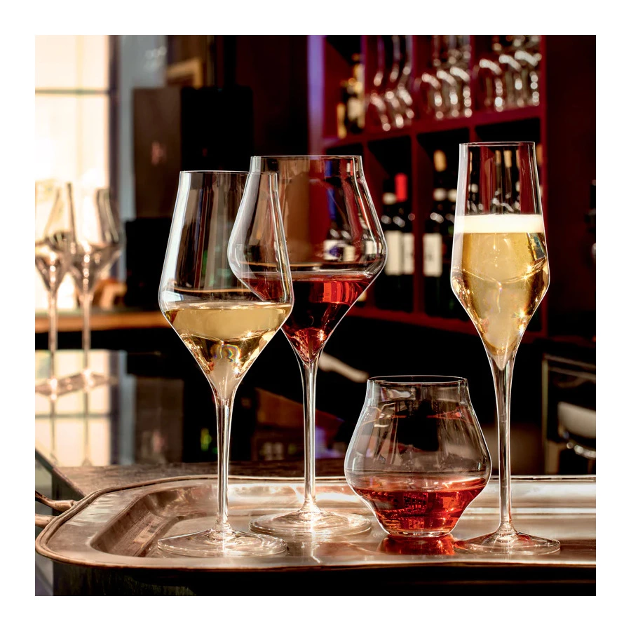 Наборов бокалов для красного вина Luigi Bormioli Супремо Бордо 550 мл, 6 шт, стекло хрустальное