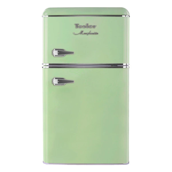 Холодильник двухкамерный TESLER RT-97 GREEN 90 л, 48,6х52х88,9 см, класс А+, зеленый