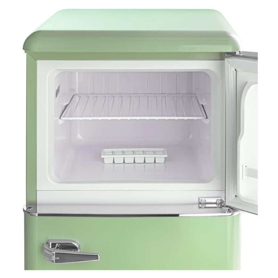 Холодильник двухкамерный TESLER RT-132 GREEN, 127 л, 95 Вт, 48.6х52х113 см, класс А+, зеленый