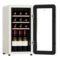 Винный шкаф на 18 бутылок TESLER CWC-188 IVORY 36,6x47,6х74,3 см, 1 зона, от +5°C до +20°C