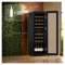 Винный шкаф на 30 бутылок TESLER CWC-248 BLACK 36,6x47,6х120,5 см, 2 зоны, от +5°C до +20°C