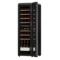 Винный шкаф на 30 бутылок TESLER CWC-248 BLACK 36,6x47,6х120,5 см, 2 зоны, от +5°C до +20°C