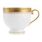 Чашка чайная с блюдцем Narumi Золотая монета 240 мл, фарфор костяной