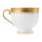 Чашка чайная с блюдцем Narumi Золотая монета 240 мл, фарфор костяной