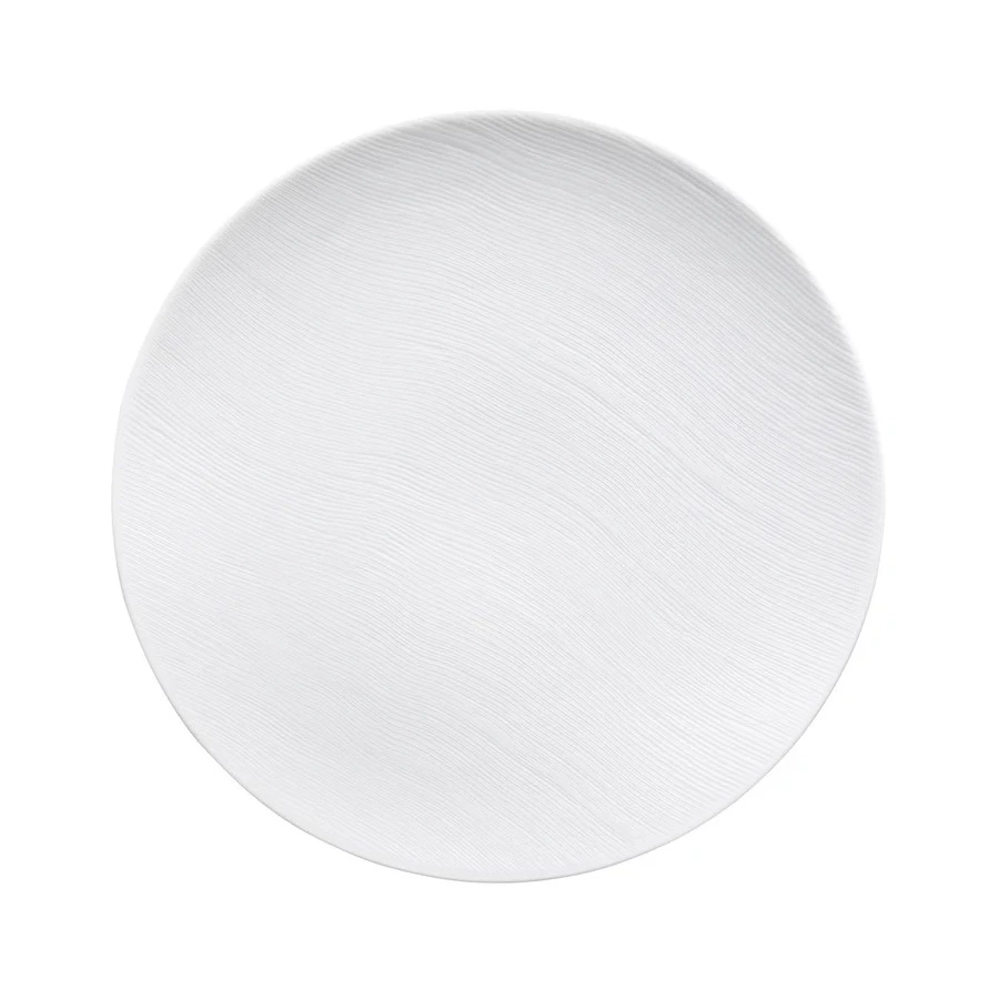 Тарелка сервировочная Degrenne Rivage Blanc 32 см, фарфор, белый