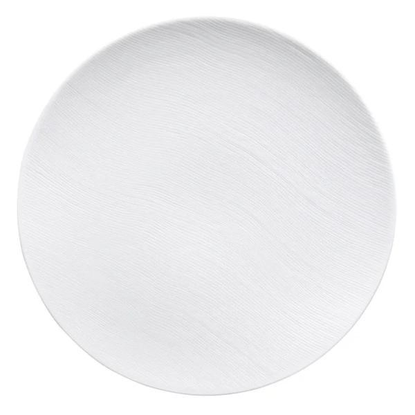 Тарелка сервировочная Degrenne Rivage Blanc 32 см, фарфор, белый