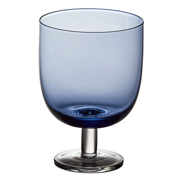 Бокал для воды Degrenne Empileo 260 мл, 7,9хН11см, синий, стекло