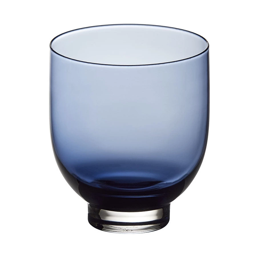 Стакан для воды Degrenne Empileo 260 мл, 7,1хН9,1см, синий, стекло