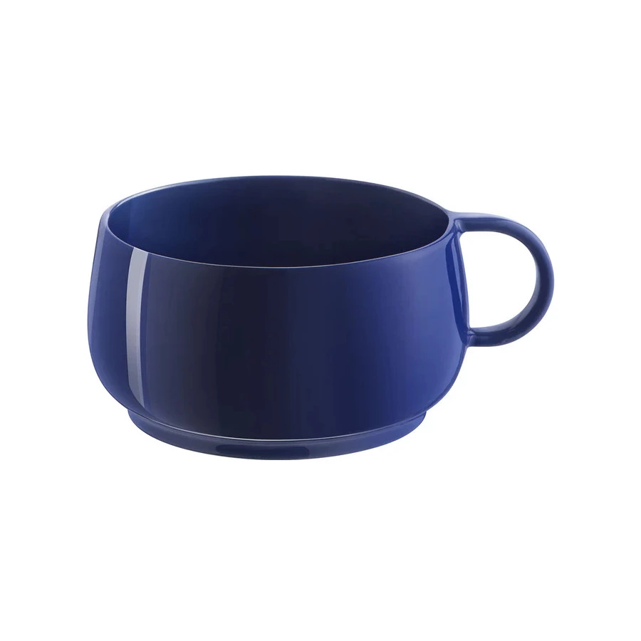 Чашка чайная Degrenne Empileo Blue Gourmet 250 мл, синяя, керамика