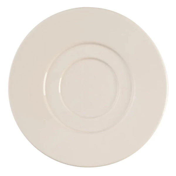 Блюдце Degrenne Empileo Rose Nude 15 см,  светло-бежевое, керамика