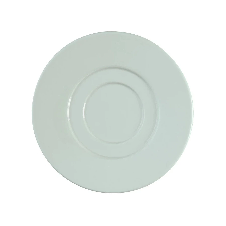 Блюдце Degrenne Empileo Almond Green 15 см, миндально-зеленое, керамика