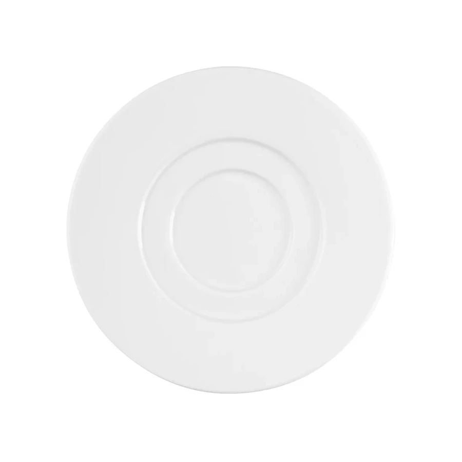 Блюдце Degrenne Empileo Blanc 15 см, белое, фарфор