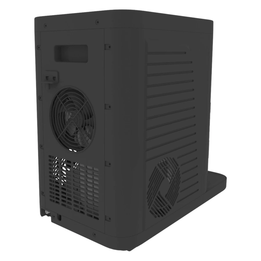 Льдогенератор компрессорный TESLER Ingrid ICM-0001 GREY, 105 ВТ, шариковый лед Д50мм за 55 минут, пл