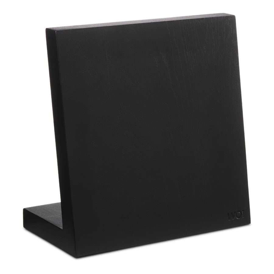 Набор 5 дамасских ножей KAI Шан Классик на магнитной подставке, черный дуб, п/к