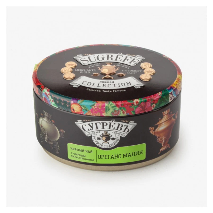 Набор чая листового с чабрецом и душицей СУГРЕВЪ Ореганомания 110 г