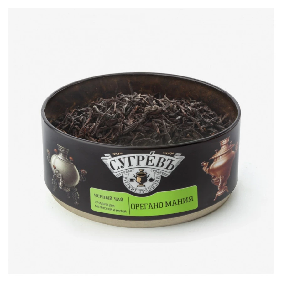 Набор чая листового с чабрецом и душицей СУГРЕВЪ Ореганомания 110 г