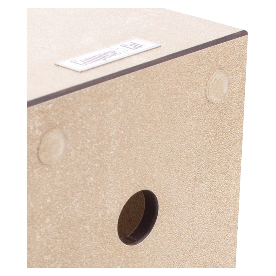 Подставка для кухонной утвари ComposeEat Fashion 12х12х17см, композит, порфир кремовый