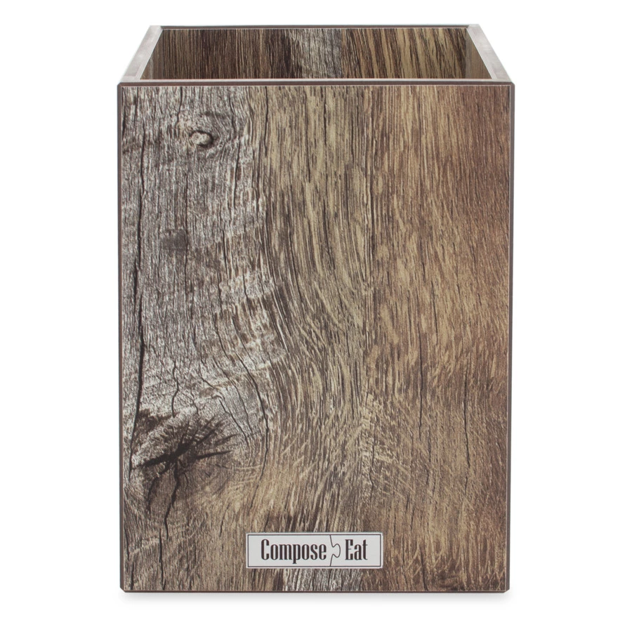 Подставка для кухонной утвари ComposeEat Fashion 12х12х17см, композит, дуб мореный