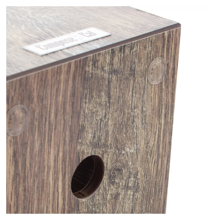 Подставка для кухонной утвари ComposeEat Fashion 12х12х17см, композит, дуб мореный