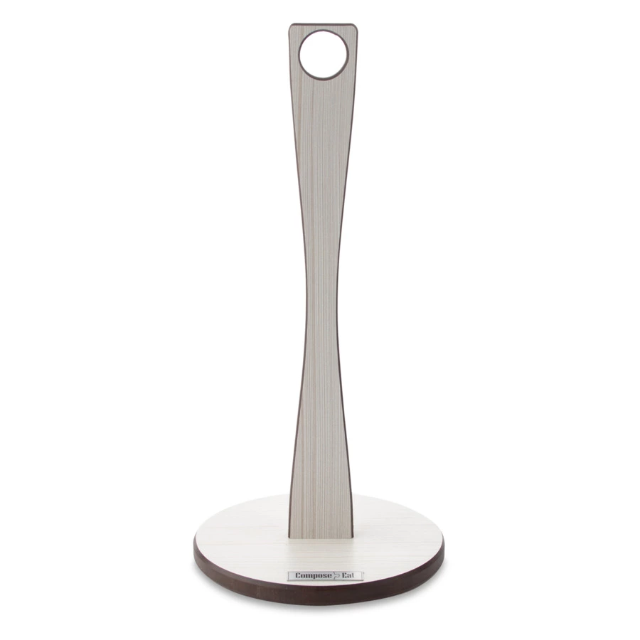 Держатель для бумажного полотенца ComposeEat Fashion 31х15 см, база 12 мм, композит, белый