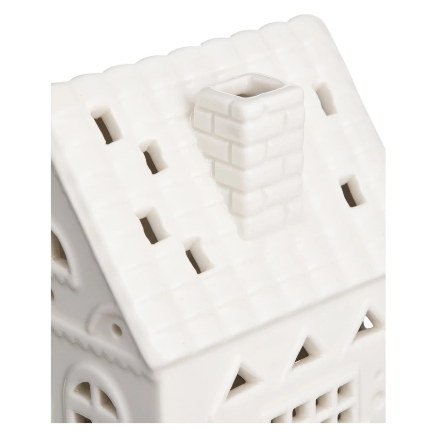 Подсвечник-Домик для чайной свечи Decor de table 9х10х13,5 см, фарфор