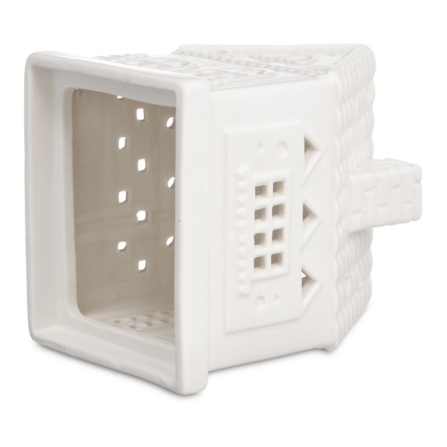 Подсвечник-Домик для чайной свечи Decor de table 9х10х13,5 см, фарфор