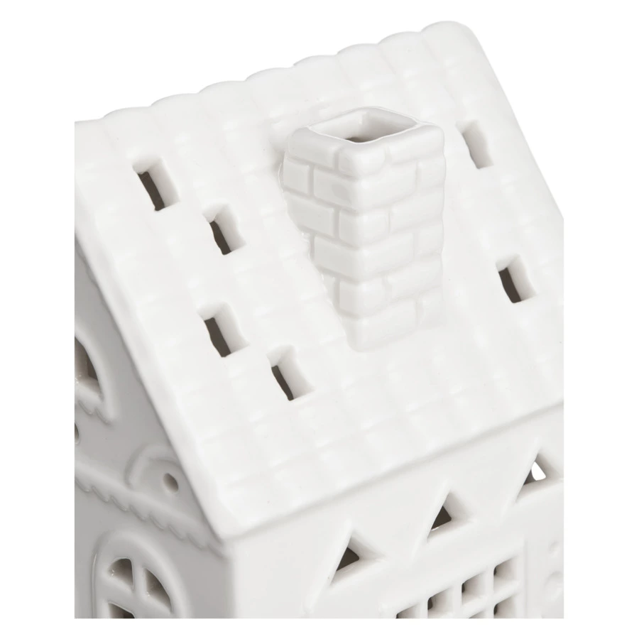 Подсвечник-Домик для чайной свечи Decor de table 9х10х13,5 см, фарфор