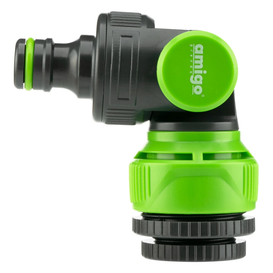 Адаптер для крана поворотный Amigo, пластик, 79856