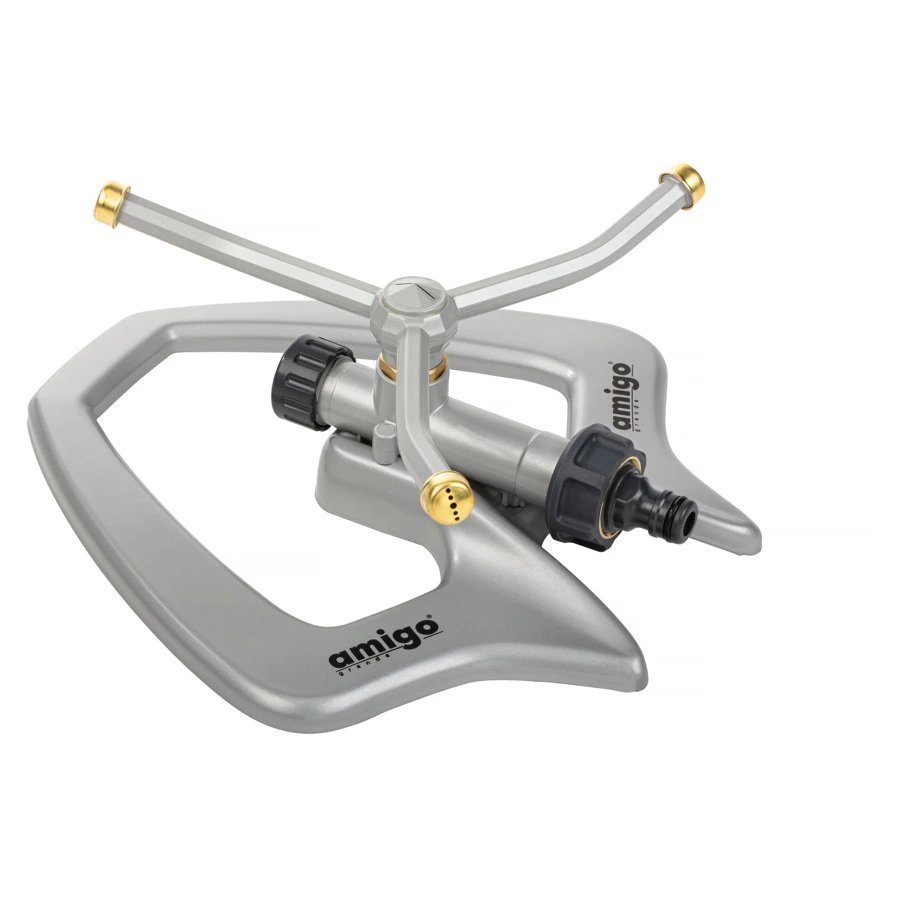 Дождеватель круговой Amigo на металлической основе, 79667