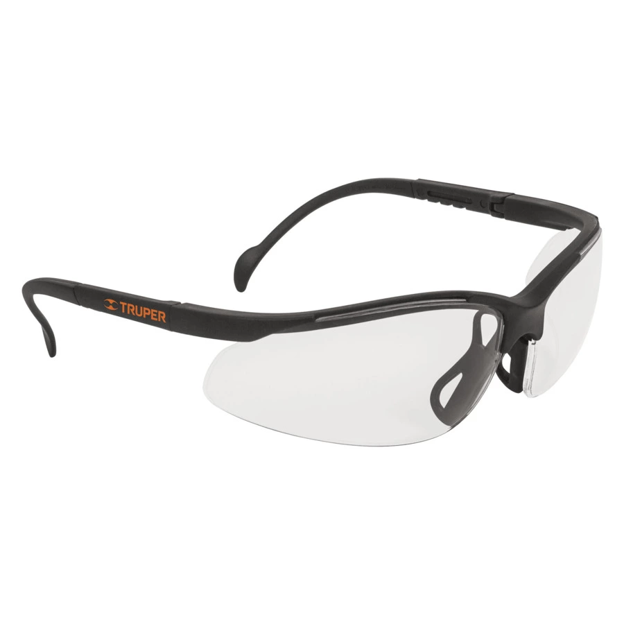 Очки защитные с регулировкой дужек Truper Vision, прозрачные, 14301