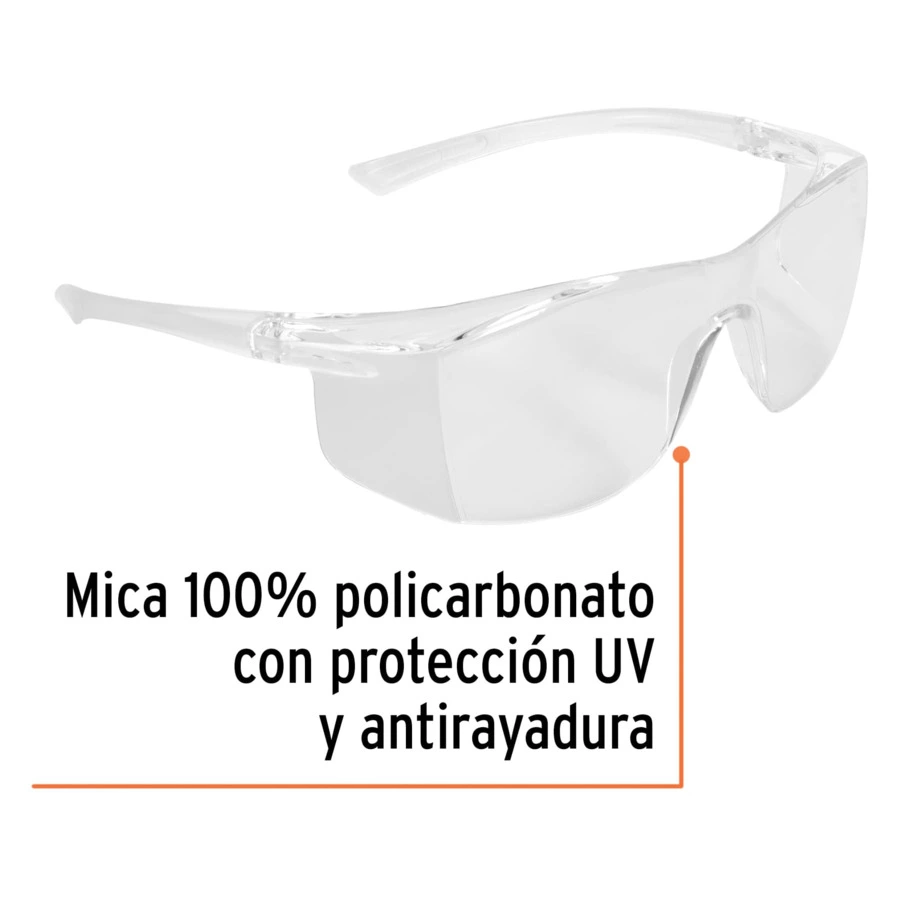 Очки защитные ультралегкие Truper прозрачные, 14293