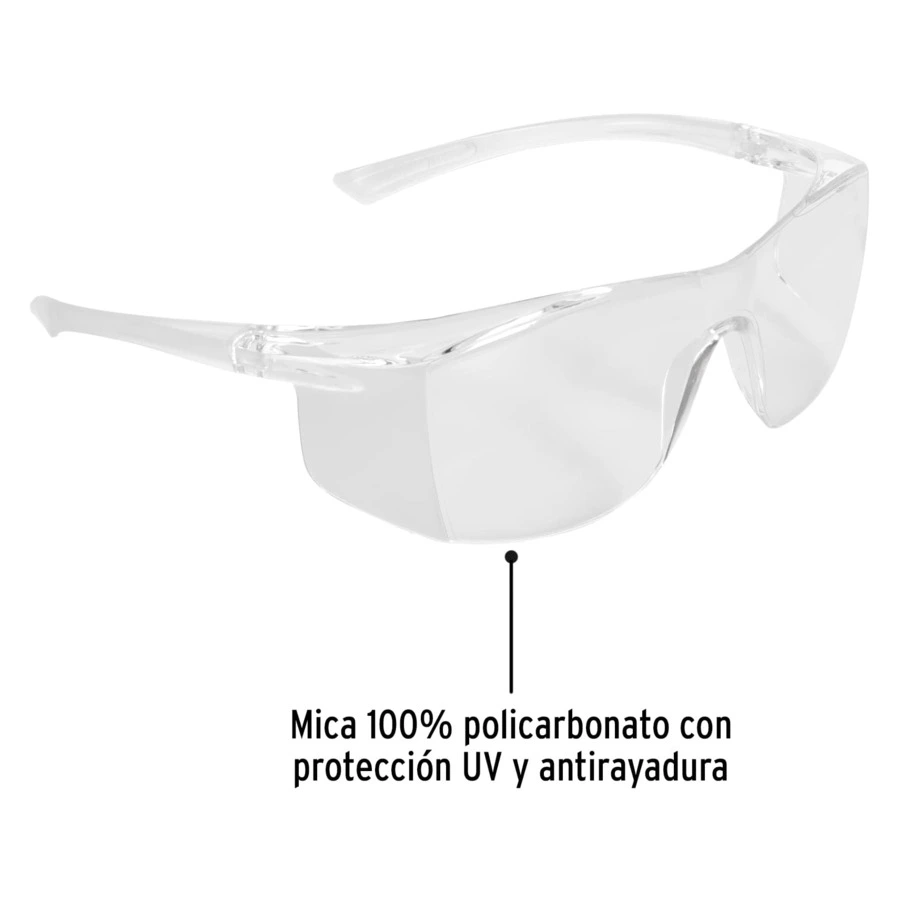Очки защитные ультралегкие Truper прозрачные, 14293