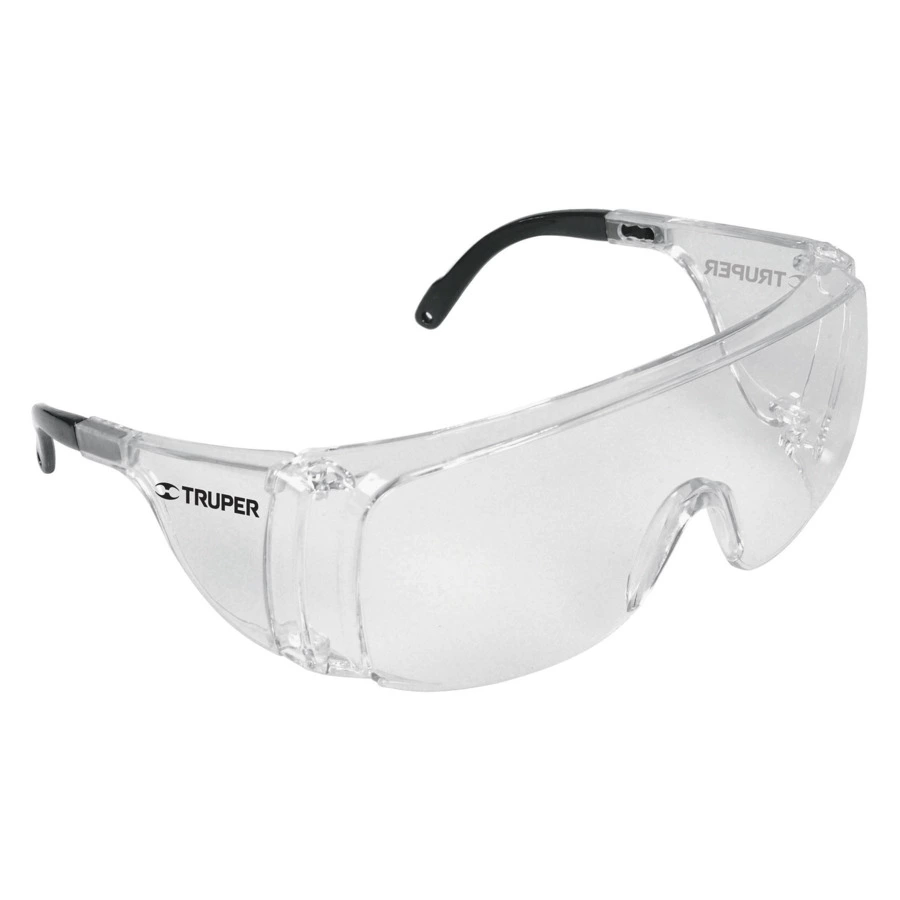 Очки защитные с широкими регулируемыми дужками Truper прозрачные 14308