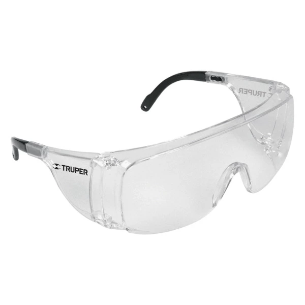Очки защитные с широкими регулируемыми дужками Truper прозрачные 14308