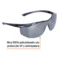 Очки защитные ультралегкие Truper серые зеркальные 10822