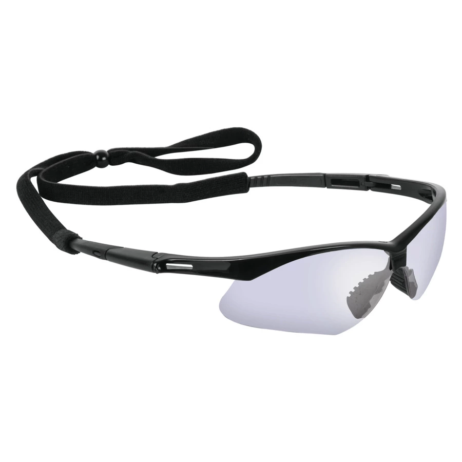 Очки защитные Truper Sport на ремне, зеркальные с синим отливом, 15184