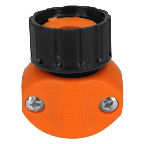 Коннектор с внутренней резьбой для шланга 5/8"-3/4" Truper, ABS-пластик, оранжевый, 12718