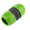 Коннектор для шланга соединительный 1/2-3/4" Amigo, пластик, зеленый, 79813