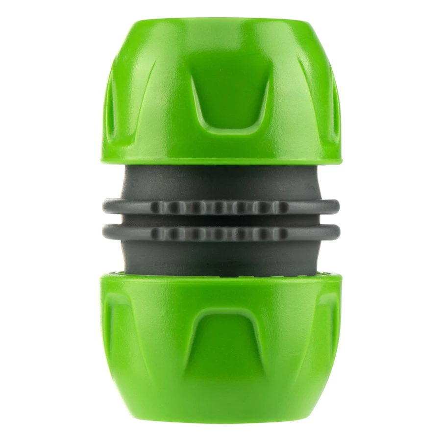 Коннектор для шланга соединительный 1/2-3/4" Amigo, пластик, зеленый, 79813