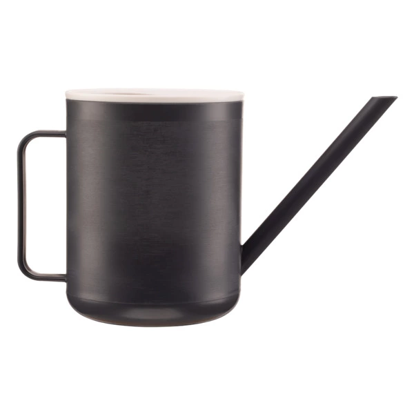 Лейка для цветов EPOCA 0,9 л, снежный антрацит, серая, пластик, 11523