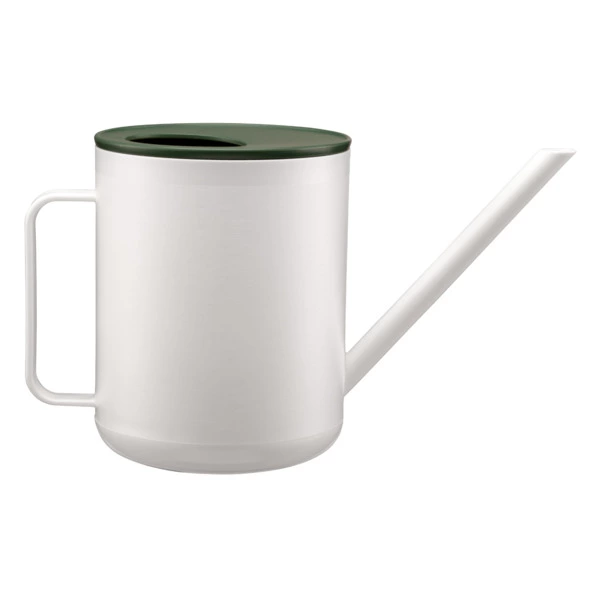 Лейка для цветов EPOCA 0,9 л, снежный лес, белая, пластик, 11521