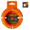 Леска для триммера Amigo Витой квадрат d2 мм, 15 м, оранжевая, 70805
