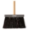 Метла для пола Amigo grande 30х14 см, черенок дерево 140 см, черная, 76011