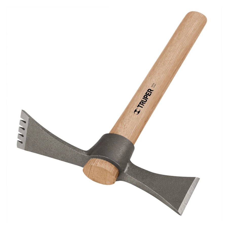Мотыга-топор Truper 0,5 кг, ручка дерево, 30 см, сталь кованая, 19817