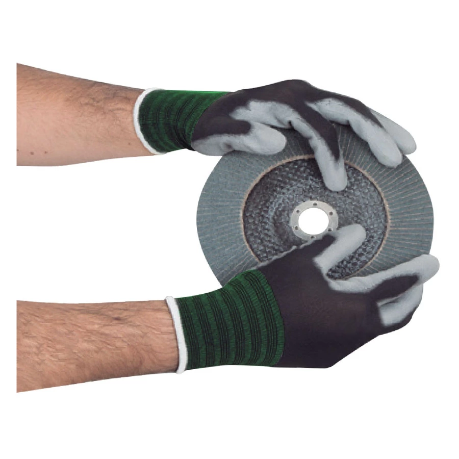 Перчатки защитные нейлоновые с полиуретановым покрытием, размер M  Truper 13291