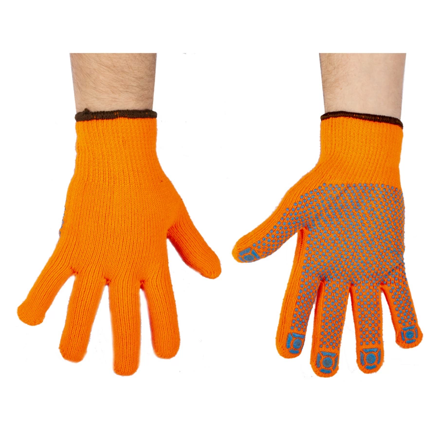 Перчатки защитные утепленные Amigo, покрытие ПВХ, размер L, 73018