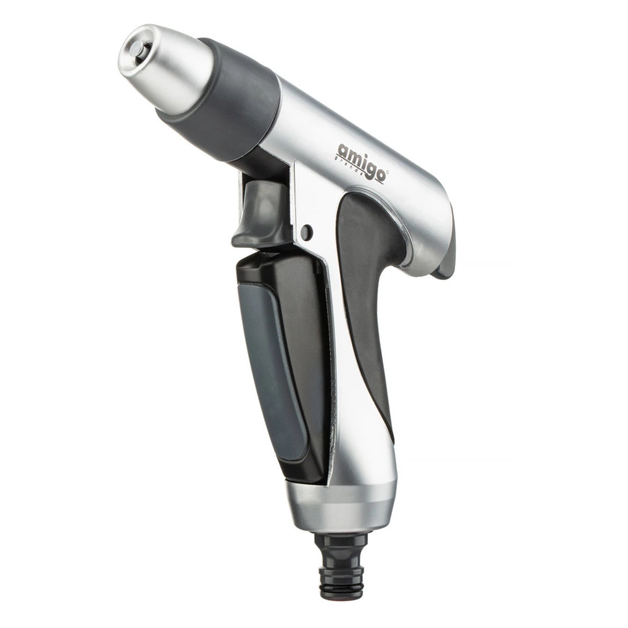 Пистолет-распылитель Amigo с регулировкой, металл, 79091