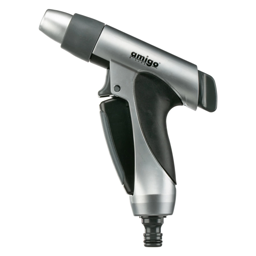 Пистолет-распылитель Amigo с регулировкой, металл, 79091