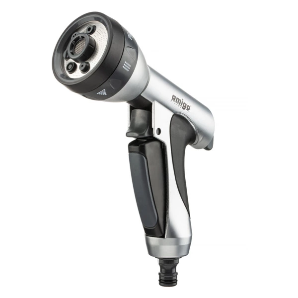 Пистолет-распылитель Amigo 7 режимов, металл, 79092