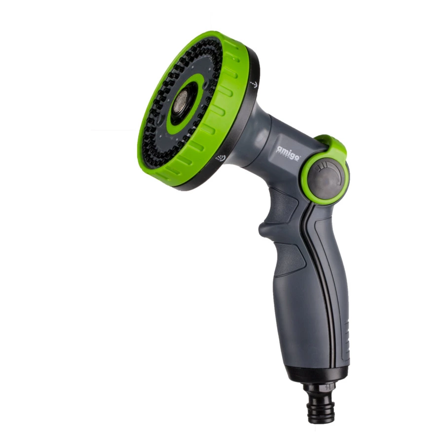 Пистолет-распылитель Amigo 6 режимов, пластик, серый, 79401